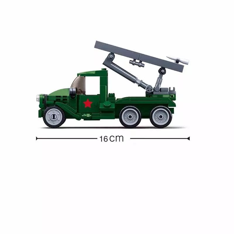 WW2 Soviet BM-8 "Katyusha" Rocket Launcher4