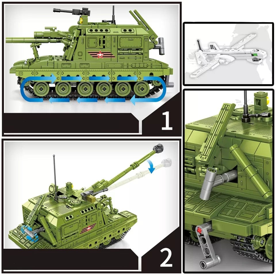Russian Ground Forces 2S19 Msta-S 152mm SPH5