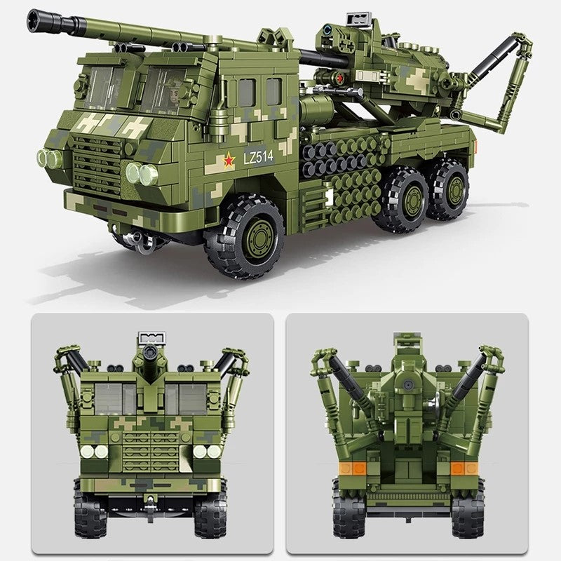 PLAGF SH-15 Truck Mounted Howitzer3
