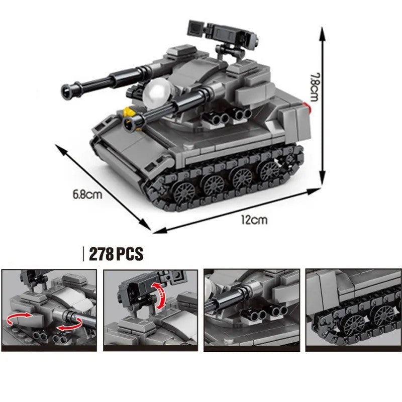 Mixed Nations Military Equipment (Mini) x45