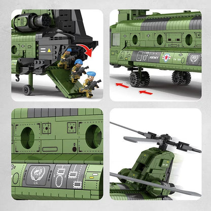 US Army CH-47 Chinook Transport Helicopter3