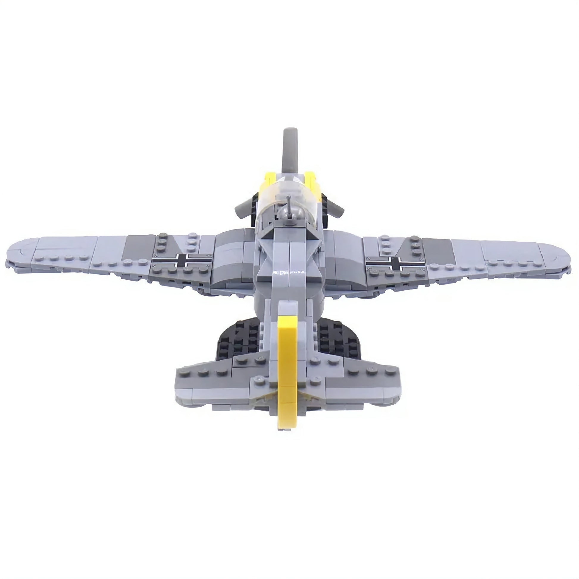 WW2 German BF-109 Fighter + Display Stand3