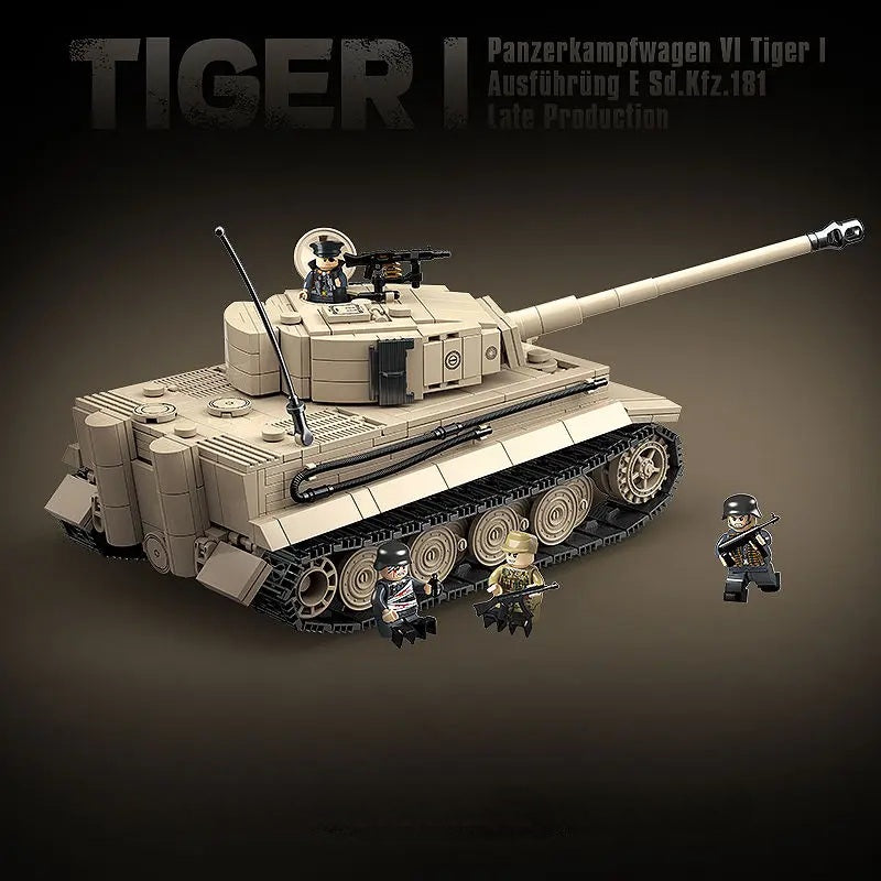 WW2 German Panzerkampfwagen Tiger Ausf.E (Sd.Kfz.181) Late Production Model2