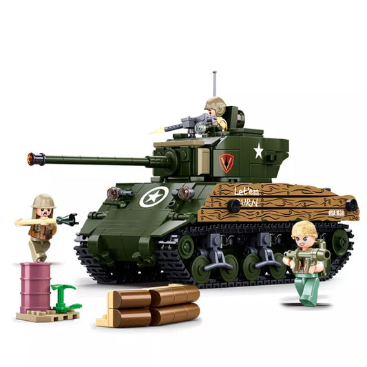WW2 US 5th Marine Division M4A3 (76W) Sherman Tank1