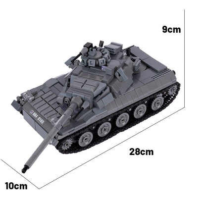 French AMX-30 B2 Brenus Main Battle Tank Custom Military MOC3