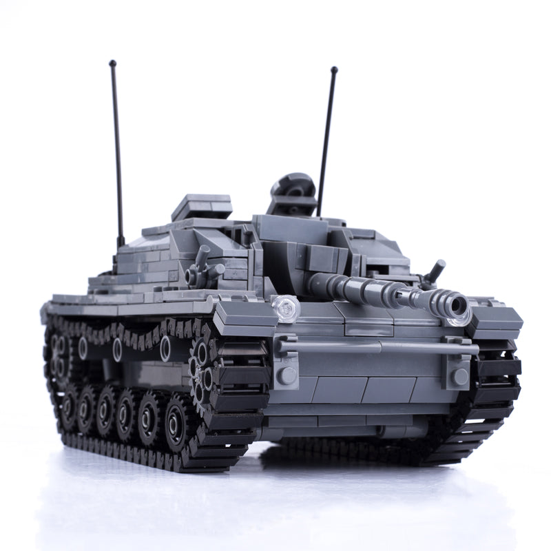WW2 German StuG III Assault Gun Custom Military MOC