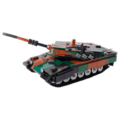 Woodland German Leopard 2 A4 Main Battle Tank (MBT) Custom Military MOC1