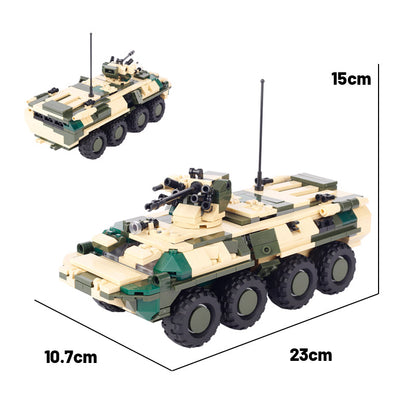 Russian BTR-82 Armored Personnel Carrier Custom Military MOC5