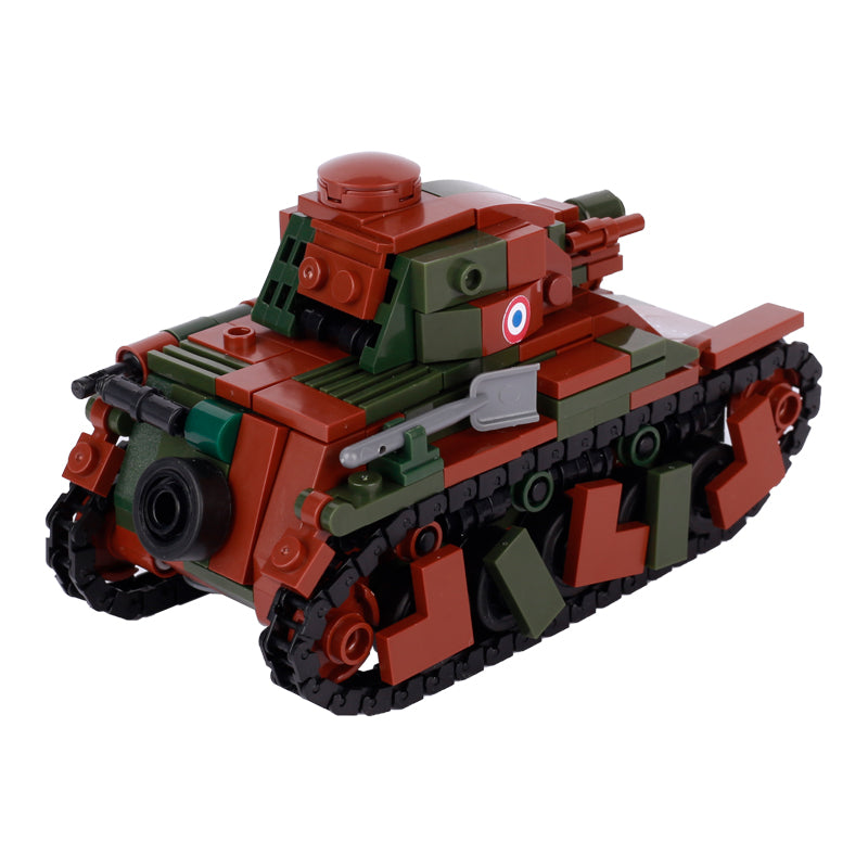Renault R35 French Infantry Tank Custom Military MOC
