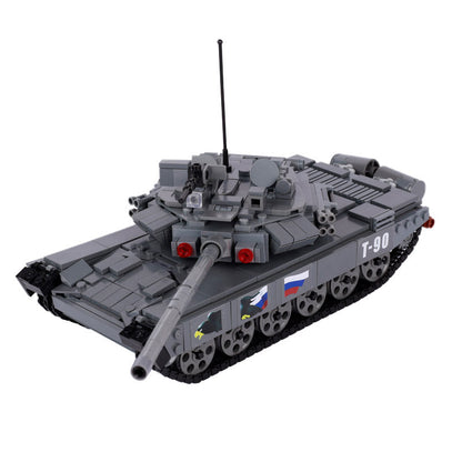 Russia T-90 Main Battle Tank Custom Military MOC2