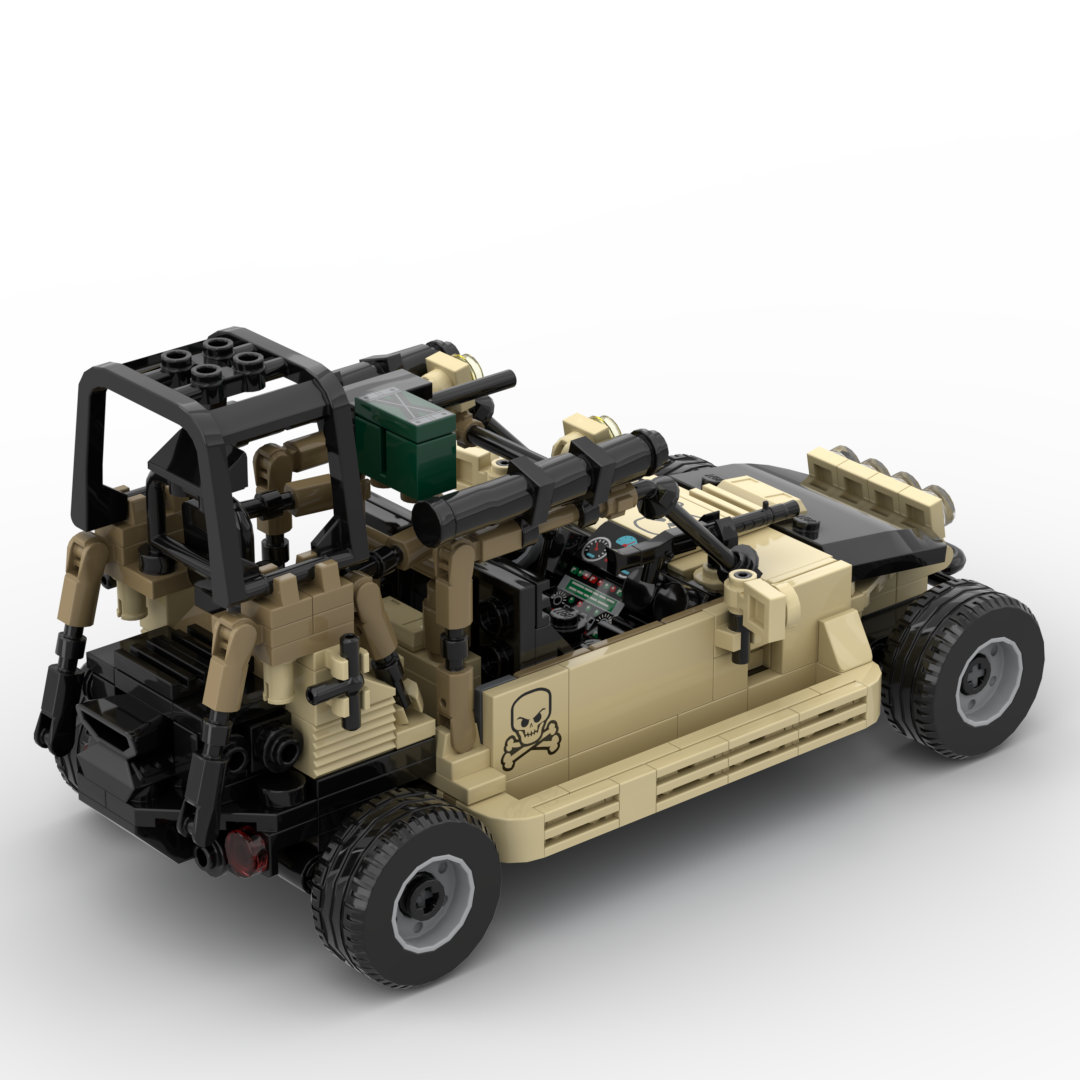 USA Desert Patrol Vehicle Buggy Custom Military MOC2