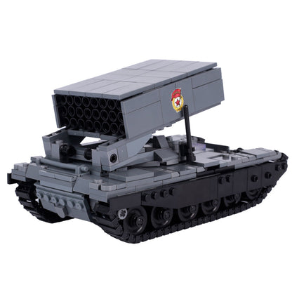 Russia TOS-1A Rocket Launcher Custom Military MOC2