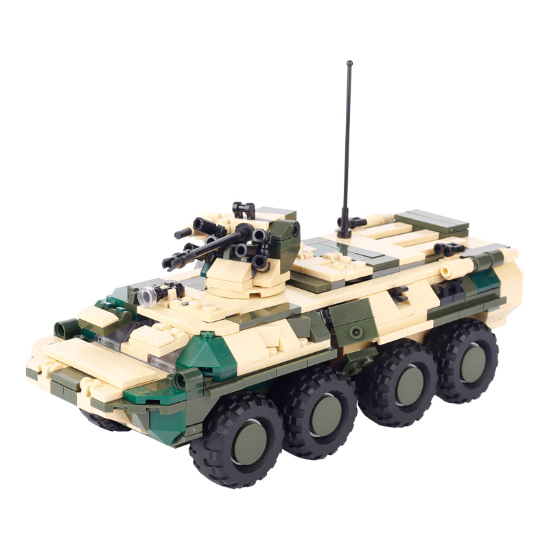 Russian BTR-82 Armored Personnel Carrier Custom Military MOC2