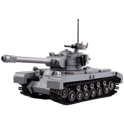 WW2 USA M26 Pershing Heavy Tank Custom Military MOC3