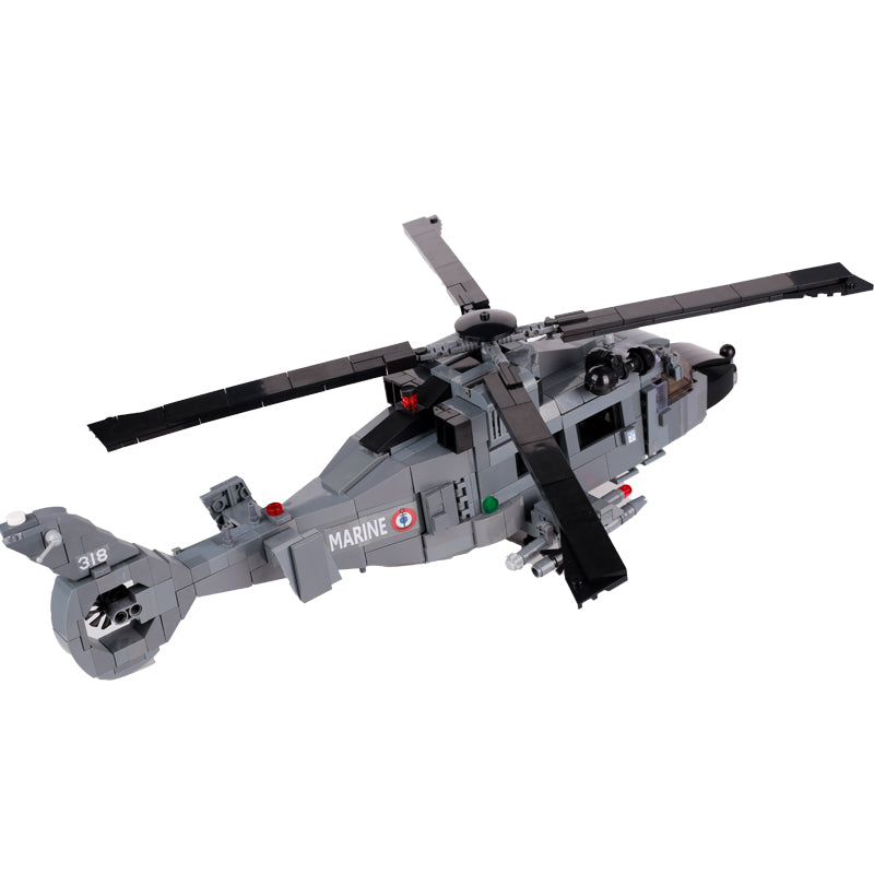 French Eurocopter AS565 Panther Helicopter Custom Military MOC2
