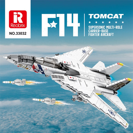 F-14 Tomcat Fighter Jet Building Set1