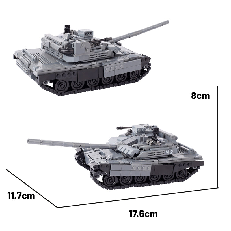 Soviet T-72M2 Main Battle Tank Custom Military MOC3