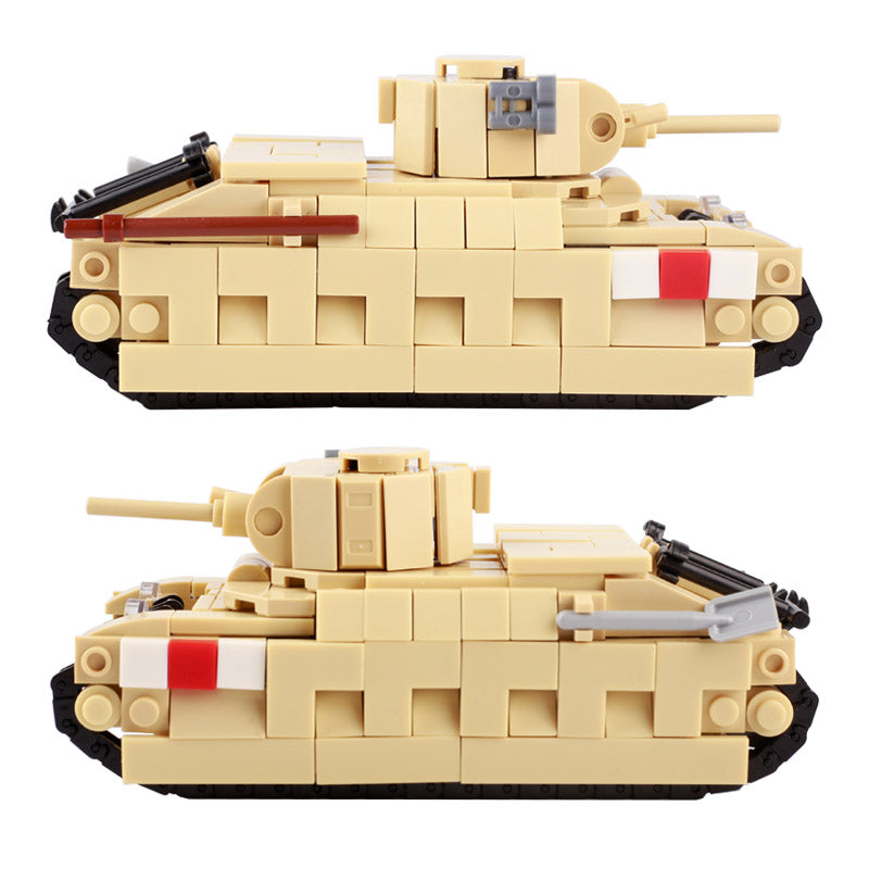 Matilda II British Infantry Tank Custom Military MOC