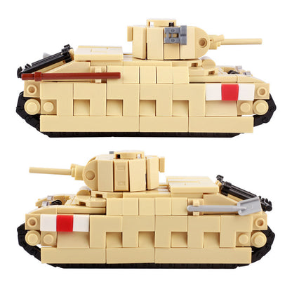 Matilda II British Infantry Tank Custom Military MOC