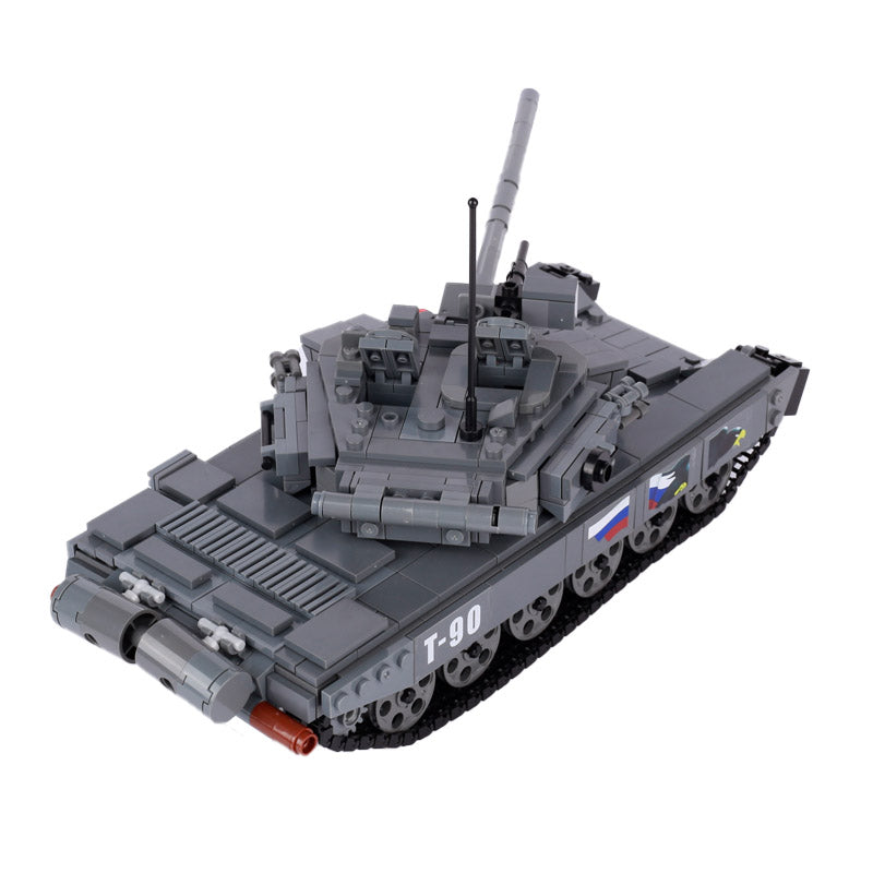 Russia T-90 Main Battle Tank Custom Military MOC3