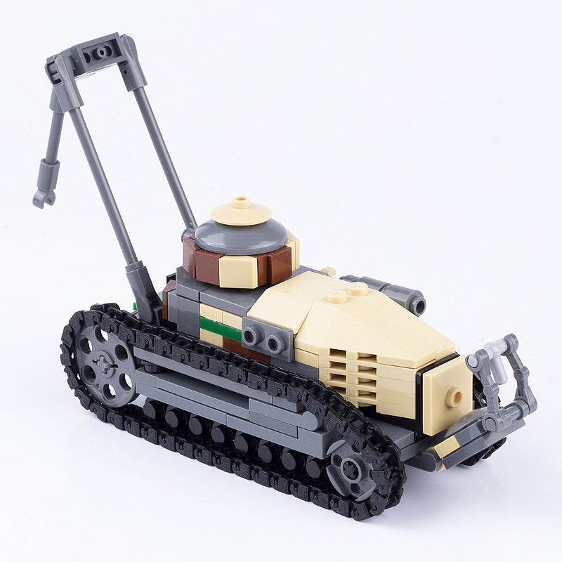 Renault FT-17 Light Engineering Tank Custom Military MOC