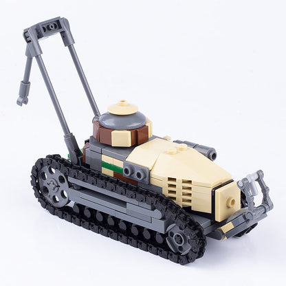 Renault FT-17 Light Engineering Tank Custom Military MOC