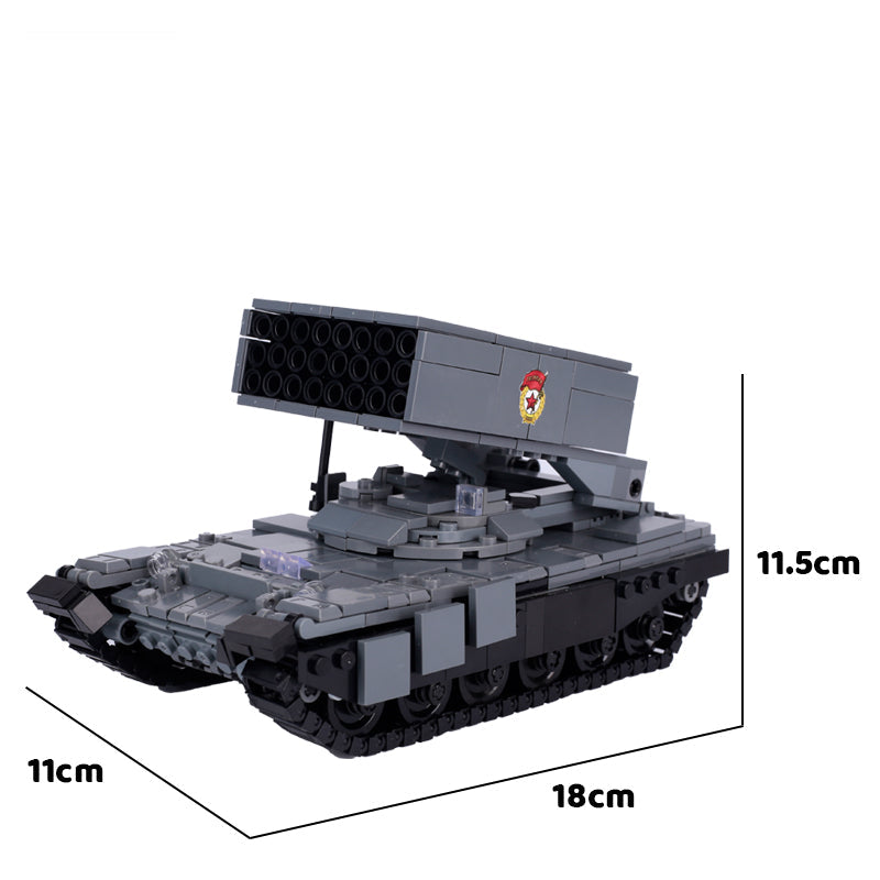 Russia TOS-1A Rocket Launcher Custom Military MOC3