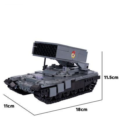 Russia TOS-1A Rocket Launcher Custom Military MOC3