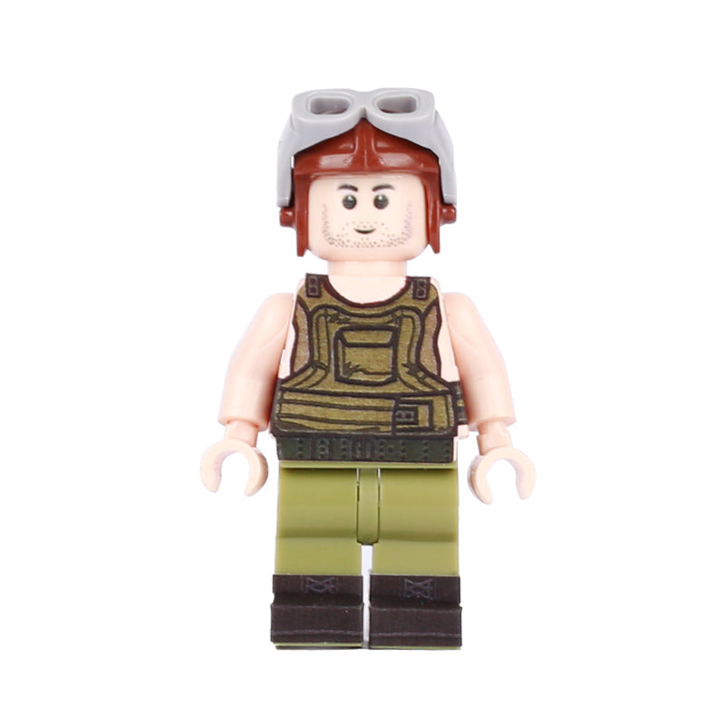 USA MH-6 Little Bird Helicopter Custom Military MOC7