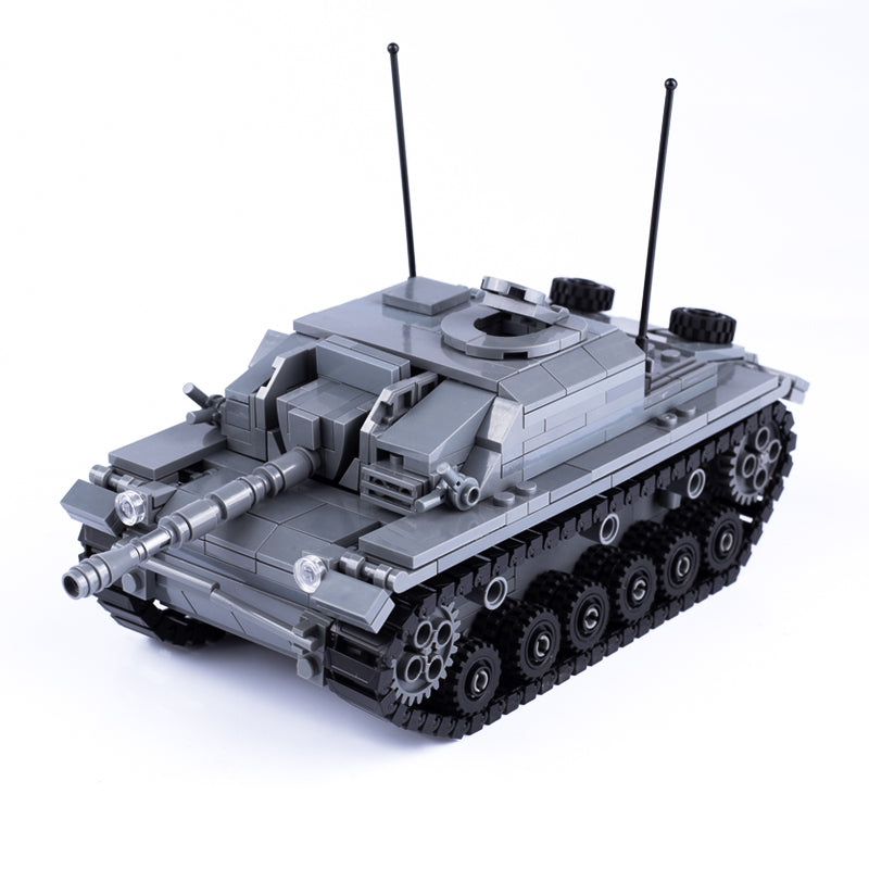 WW2 German StuG III Assault Gun Custom Military MOC