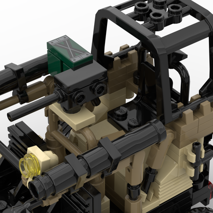 USA Desert Patrol Vehicle Buggy Custom Military MOC4