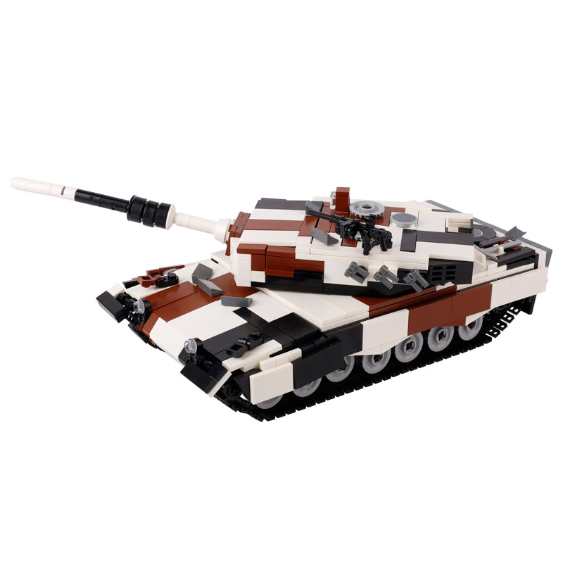 Winter German Leopard 2 A4 Main Battle Tank (MBT) Custom Military MOC1