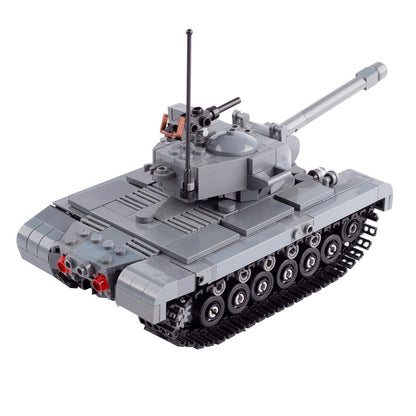 WW2 USA M26 Pershing Heavy Tank Custom Military MOC2