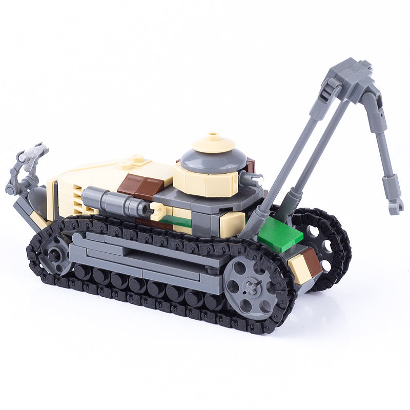 Renault FT-17 Light Engineering Tank Custom Military MOC