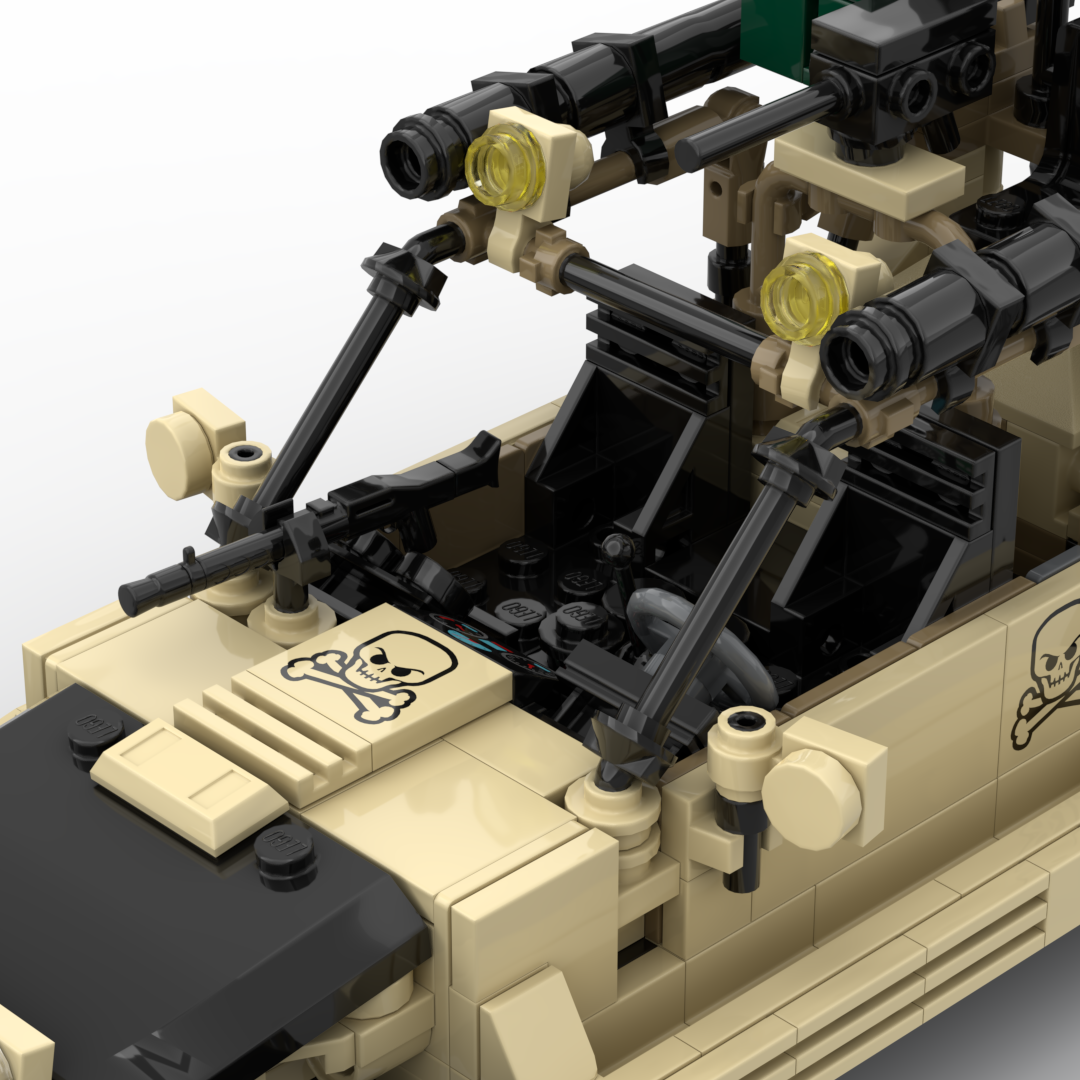 USA Desert Patrol Vehicle Buggy Custom Military MOC5