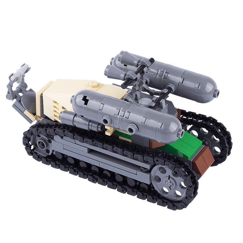 Renault FT-17 Gas Tank Custom Military MOC2