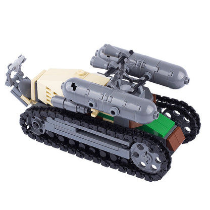 Renault FT-17 Gas Tank Custom Military MOC2