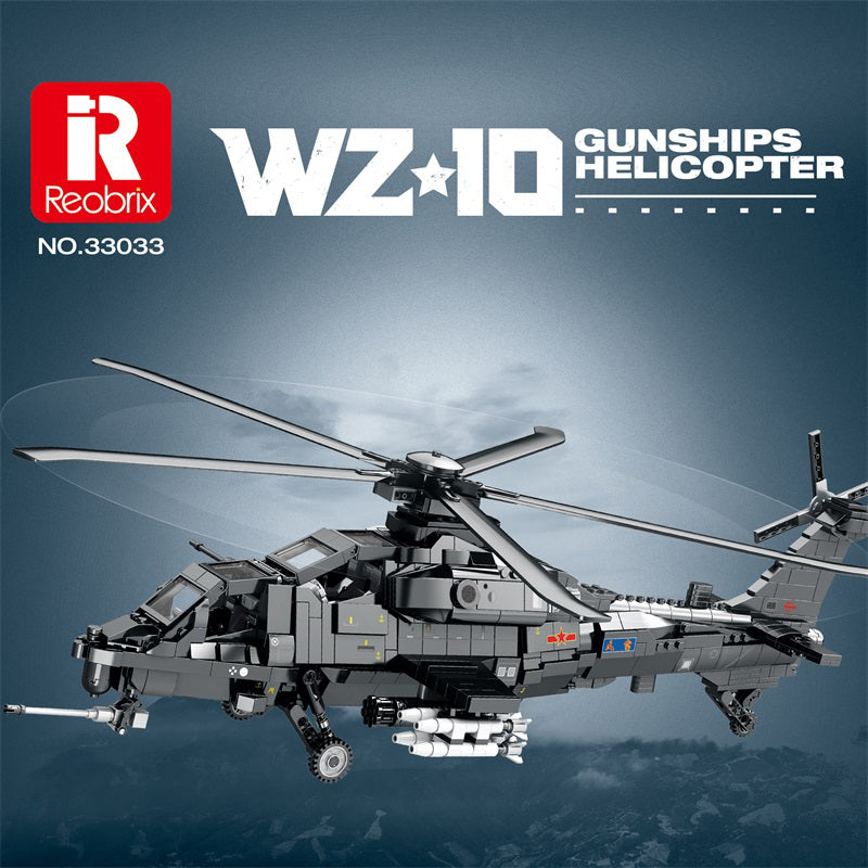 Changhe WZ-10 Attack Helicopter Building Set1