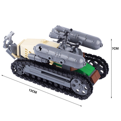 Renault FT-17 Gas Tank Custom Military MOC4