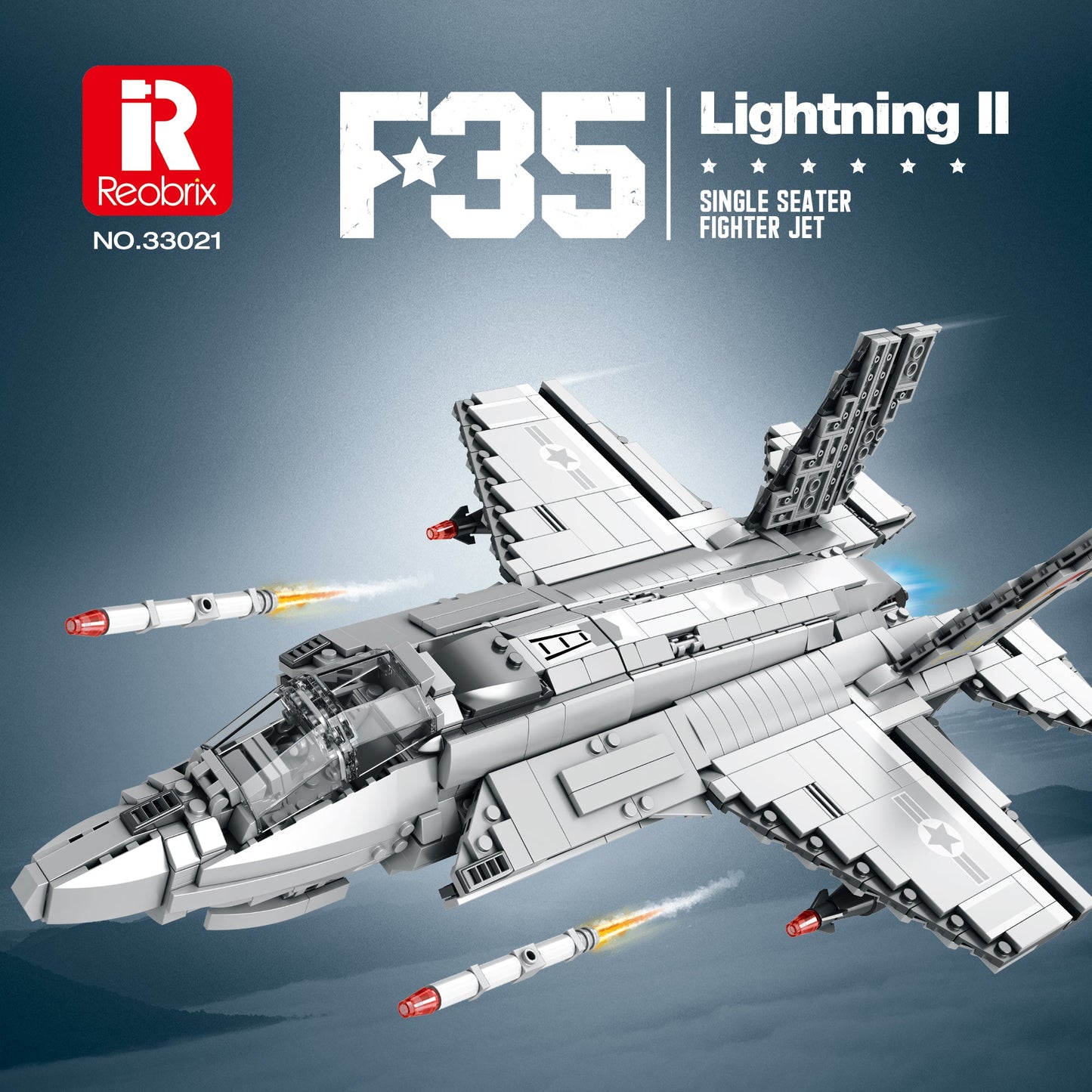 F-35 Lightning II Fighter Jet Building Set1
