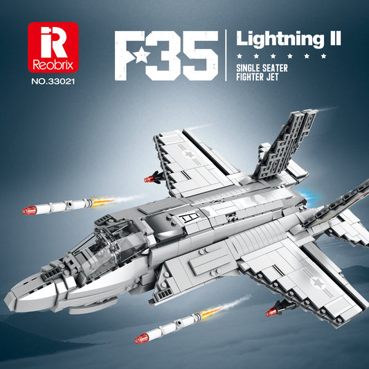 F-35 Lightning II Fighter Jet Building Set1