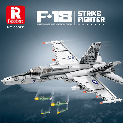 F-18 Hornet Supersonic Fighter Jet Building Set1