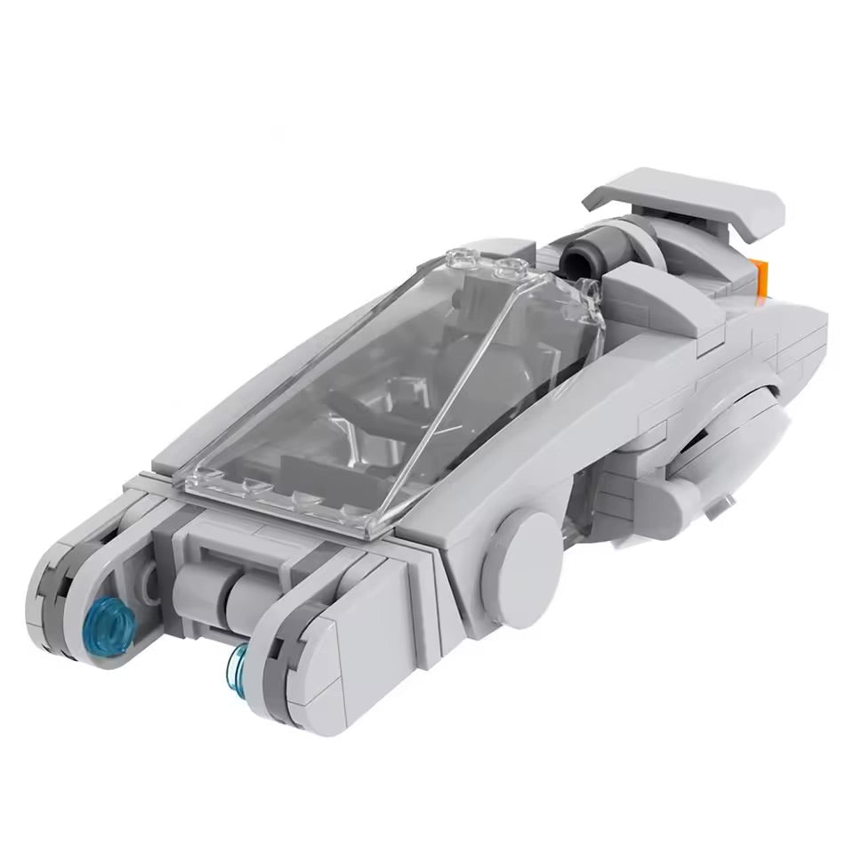 Cyberpunk Hovercar Custom Car MOC1