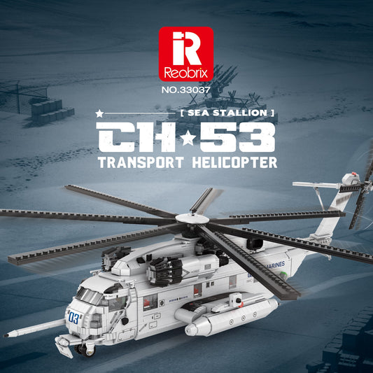 Sikorsky CH-53 Sea Stallion Helicopter Building Set1