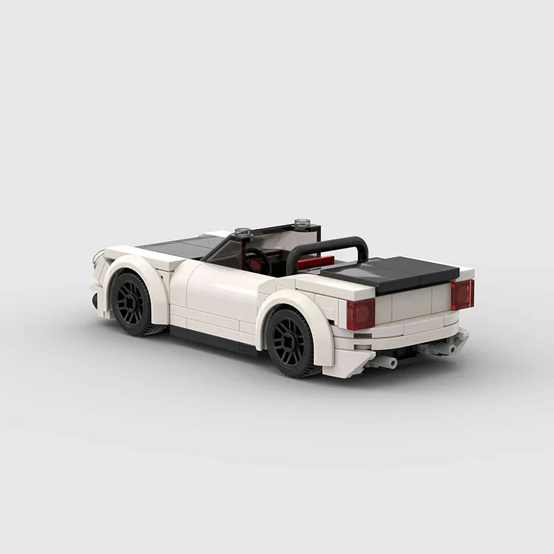 Fiat Abarth 124 Spider Convertible Custom Car MOC5