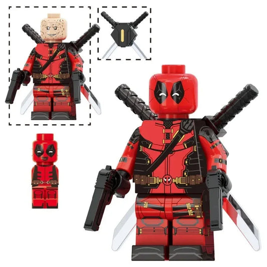 Deadpool Custom Marvel Superhero Minifigure1