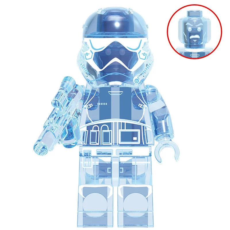 Stormtrooper (Hologram) custom Star Wars Minifigure1