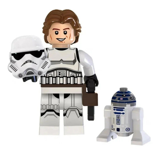 Han Solo (Stormtrooper Outfit) Custom Star Wars Minifigure1