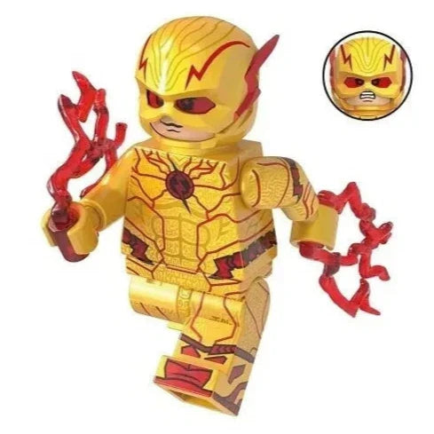 Reverse Flash Custom DC Comics Superhero Minifigure1