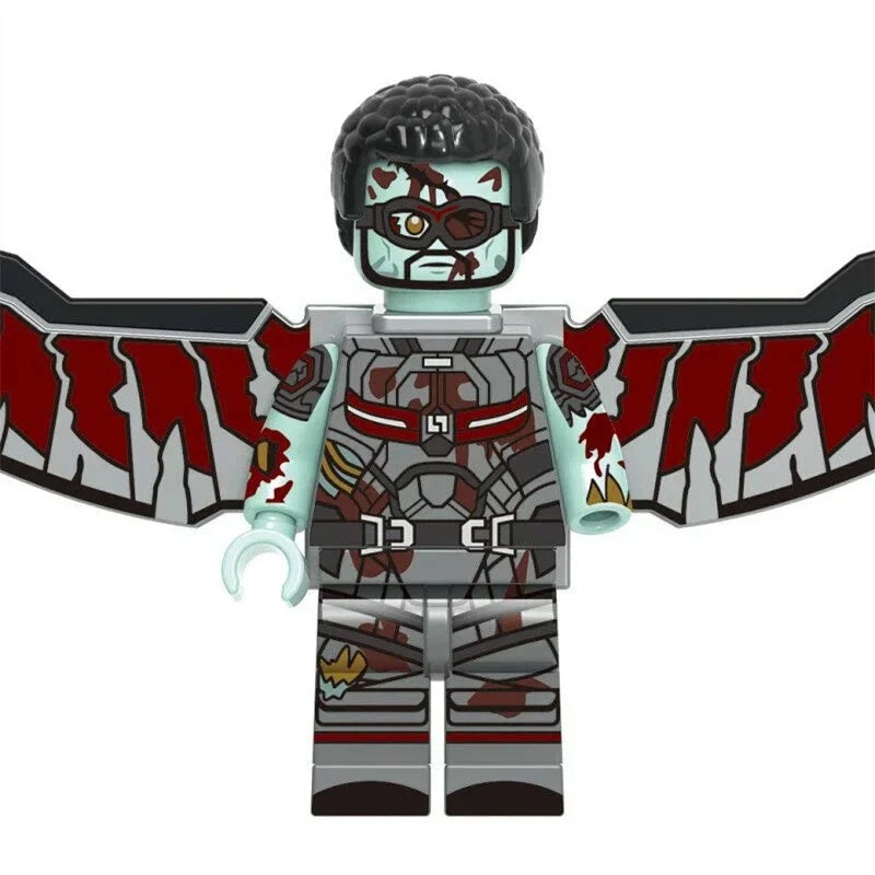 Zombie Falcon Custom Marvel Superhero Horror Minifigure1